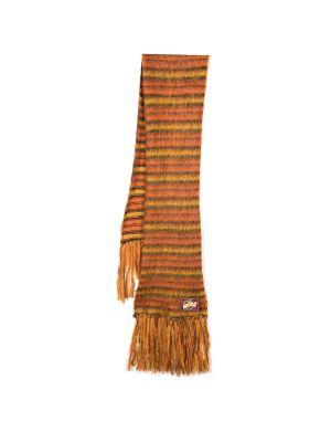 Marni Logo-Patch Frayed Scarf