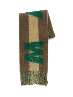 Marni Intarsia-Knit Alpaca Wool-Blend Scarf