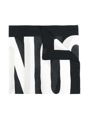 Moschino Logo-Print Scarf