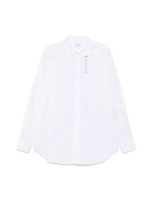 Alexander Mcqueen Cross-Bar Chain Shirt
