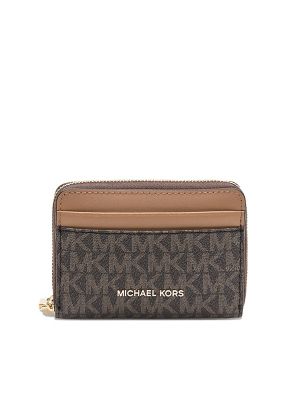Michael Kors Monogram Zip Wallet