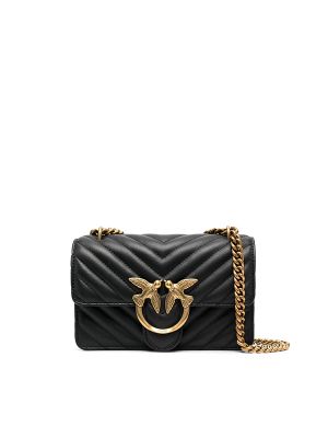 Pinko Lovebird Quilted Shoulder Bag