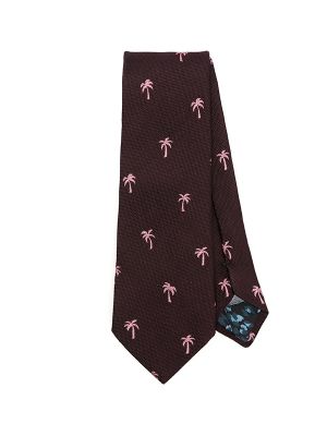 Paul Smith Palm Trees-Embroidered Tie