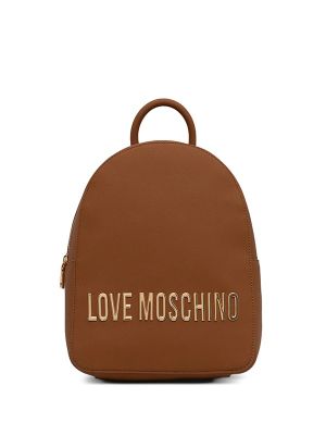 Love Moschino Logo-Plaque Backpack