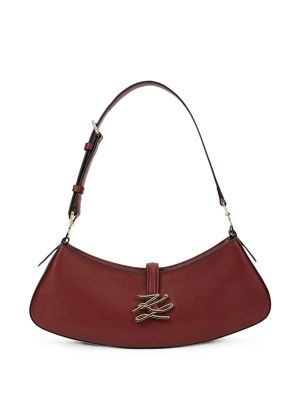 Karl Lagerfeld Small K/Autograph Drop Elongated Shoulder Bag