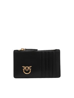 Pinko Logo-Detail Leather Purse