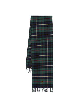 Polo Ralph Lauren Tartan-Pattern Scarf