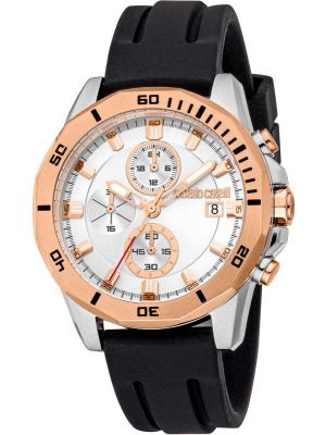 Roberto Cavall Imen's Chronograph Stainless Steel Watch