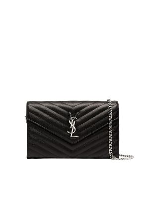 Saint Laurent Cassandre Leather Shoulder Bag