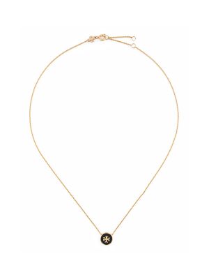 Tory Burch Kira Enamel Pendant Necklace