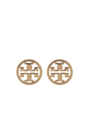 Tory Burch Miller Round Stud Earrings