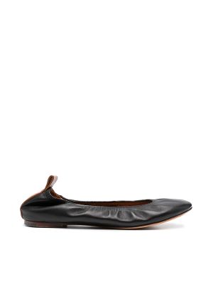 Lanvin Leather Ballerina Shoes