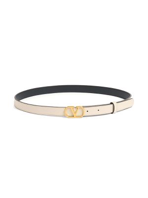 Valentino Garavani 20mm Vlogo Signature Leather Belt
