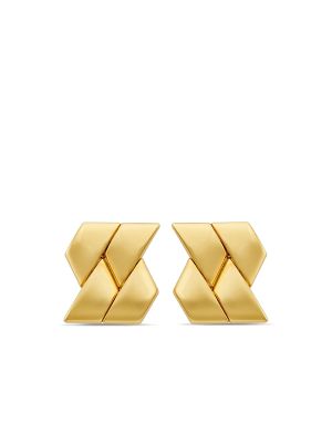Versace Bind Stud Earrings