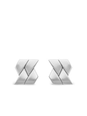 Versace Bind Stud Earrings