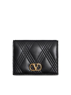 Valentino Garavani Quilted Leather Card Holder