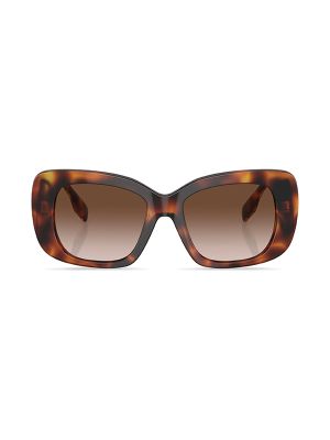 Burberry Logo-Print Square-Frame Sunglasses