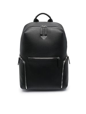 Emporio Armani Logo-Embossed Zip-Fastening Backpack