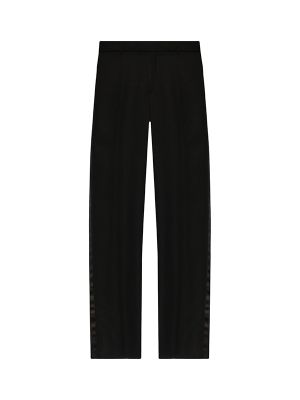Alexander Mcqueen Wide-Leg Tuxedo Trousers